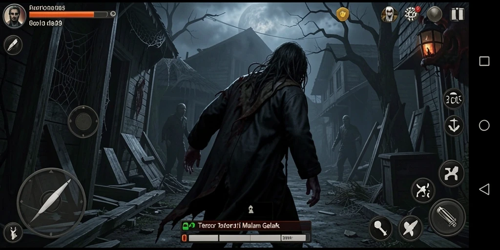 Gameplay menegangkan dengan suasana horror yang mencekam.
