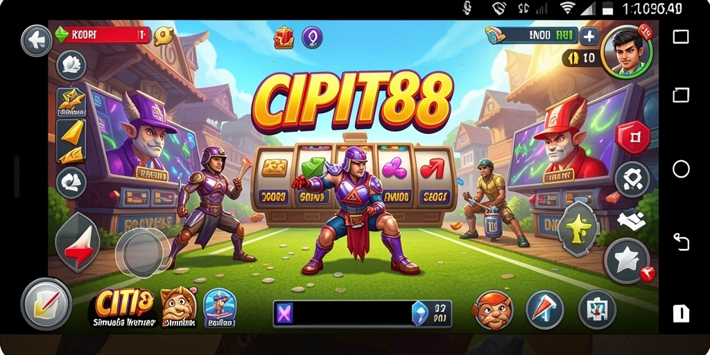 Tampilan gameplay CIPIT88 yang menarik dan interaktif.