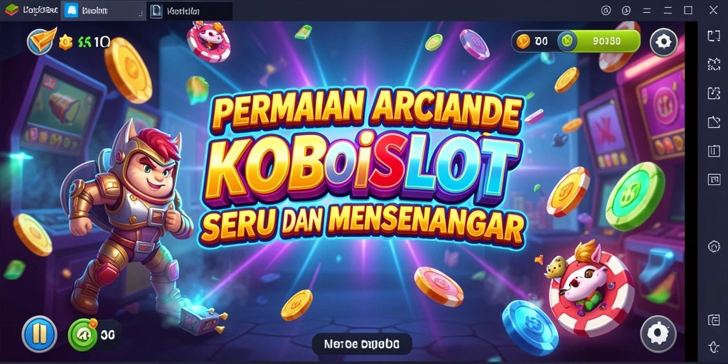 Screenshot menampilkan gameplay seru KOBOISLOT dengan grafik yang menarik.