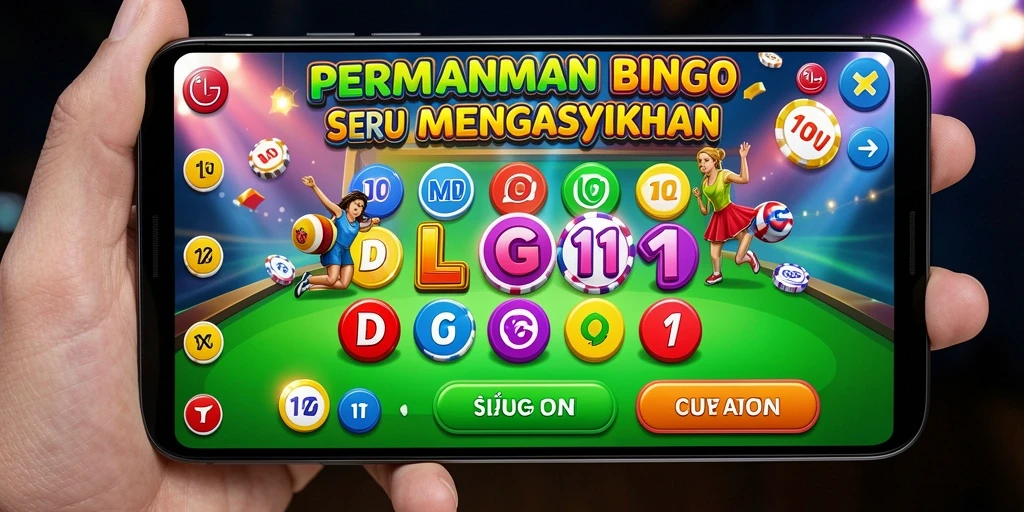 Tampilan gameplay seru dari aplikasi Bingo LG111.