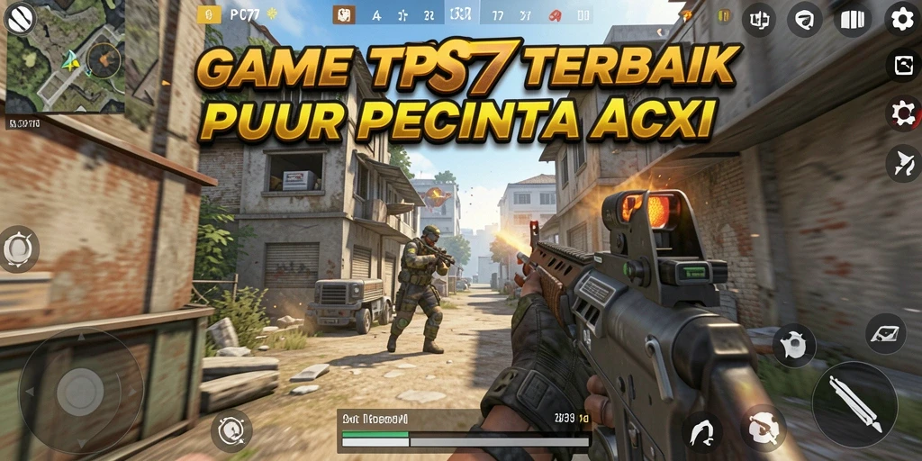Tampilan menegangkan gameplay TPS dengan aksi seru.