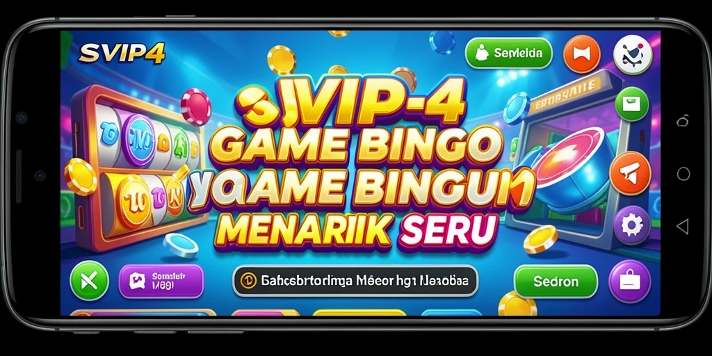 Tampilan gameplay menarik dalam SVIP4 yang menyajikan Bingo.